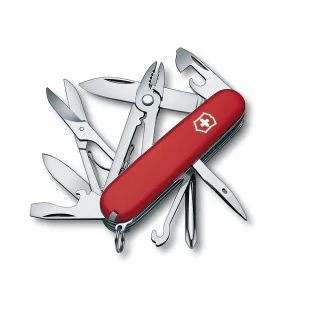 【VICTORINOX 瑞士維氏】Deluxe Tinker 瑞士刀/紅/17用(1.4723)