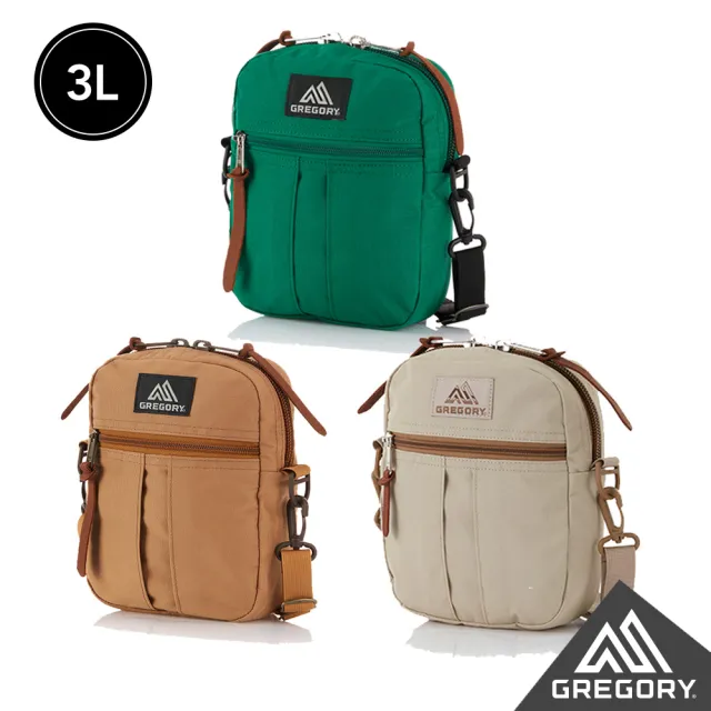 【Gregory官方直營】3L QUICK POCKET 斜背包 多色可選(小物包 隨身包 旅行小包 抗撕裂 耐用)