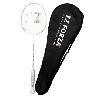 【FZ FORZA】入門穿線拍羽球拍附拍袋5UG5白(FA1SLFLASH)