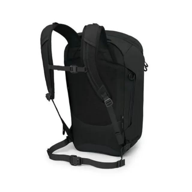 【Osprey】雙11 Metron 24 通勤電腦背包 黑色(自行車通勤專用背包 電腦背包 筆電背包 日常背包)
