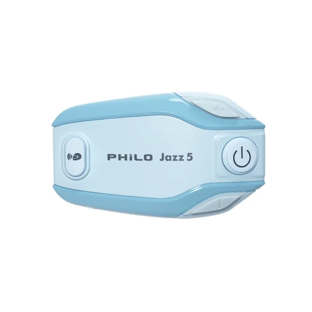 【Philo 飛樂】機車用品 Jazz5 全混音長距離 藍芽對講耳機 保固2年(機車耳機/安全帽耳機/機車藍芽)