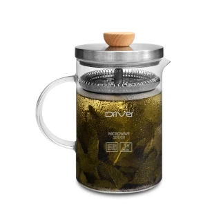 【Driver】冷熱兩用泡茶壺-600ml(泡茶壺 沖茶壺 熱茶壺 沏茶壺 冷水壺 耐熱玻璃壺 玻璃壺 沖泡茶壺)
