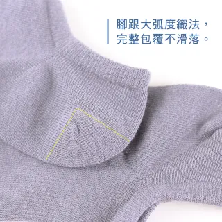 【PULO】3雙組 純棉純色隱形襪(隱形襪/止滑不掉襪/襪/男襪/女襪/襪/襪子/運動襪)
