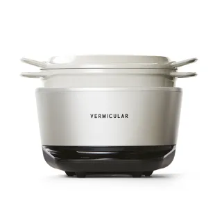 【Vermicular】IH電子鑄鐵鍋-海鹽白(電子鍋/電子鑄鐵鍋/IH電子鍋/鑄鐵鍋/萬用鍋)