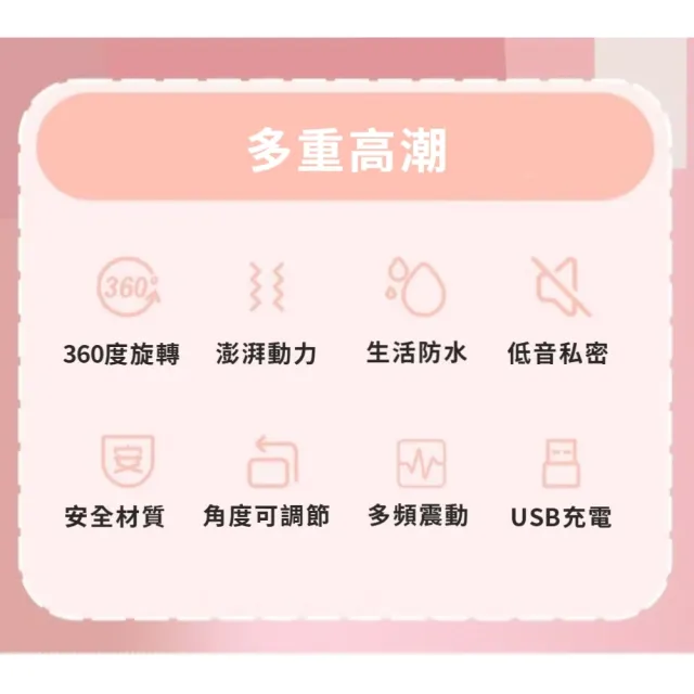 溫糯糯 絲滑情趣按摩棒(不弄痛 30頻震動 波紋設計 G點探索 改軟改細 新手友善 跳蛋)
