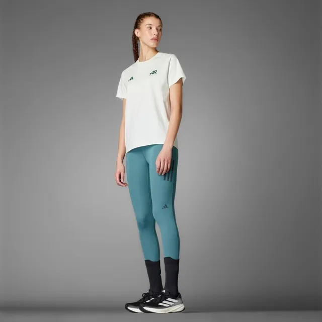【adidas 愛迪達】OTR AR Tee UNI 男女 T恤 短袖上衣 運動上衣 慢跑 訓練 白(JC7367)