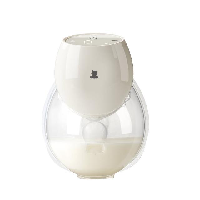 【Snowbear 小白熊】智允 免手持穿戴式電動吸乳器1入(擠乳器 吸乳器 擠奶器 電動吸乳器 集乳器 吸奶器)