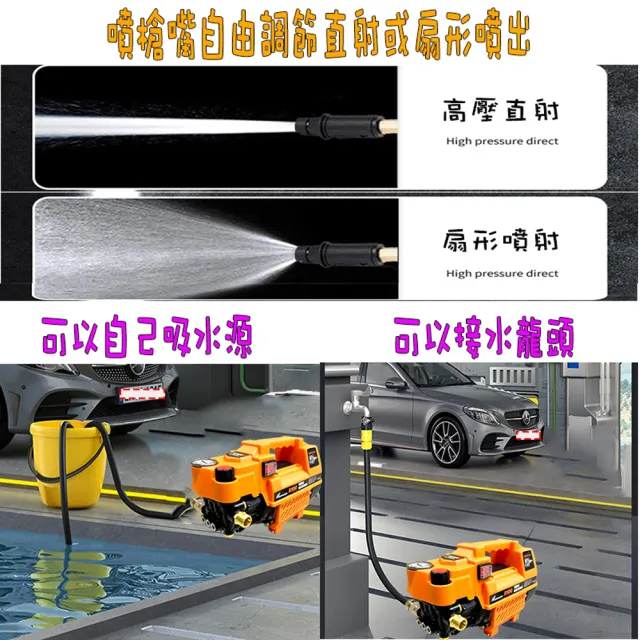 【一本店鋪】30米通水管水老鼠+K100洗車機(洗車機 洗地機 疏通水管 洗冷氣 洗洗衣機)