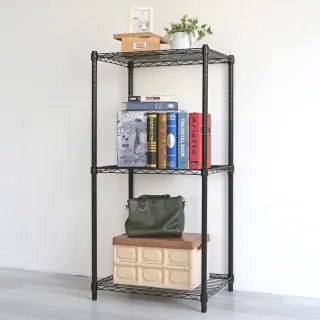 【居家cheaper】輕巧45X60X120CM三層鐵力士架(層架鐵架 置物架 伺服器架)