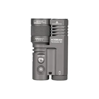 【ACEBEAM】電筒王 Terminator M1 高CRI(3500流明 1600米 雙光源變焦手電筒 LEP/LED一鍵切換)