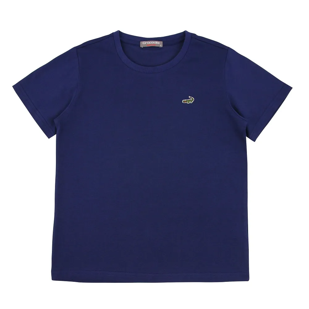 【Crocodile Junior 小鱷魚童裝】『小鱷魚童裝』經典鱷魚刺繡T恤(產品編號 : U67401-55 大碼款)