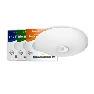 【DanceLight 舞光】舞光 LED 16W 全電壓 雲朵 紅外線感應 吸頂燈