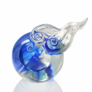 【琉璃工房】行雲如意 入厝禮生日禮物(畢業/琉璃/禮物/玻璃/水晶/藝術品/企業)