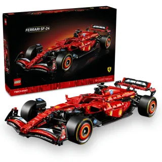 【LEGO 樂高】科技系列 42207 法拉利SF-24 F1賽車(Ferrari SF-24 F1 Car 一級方程式)