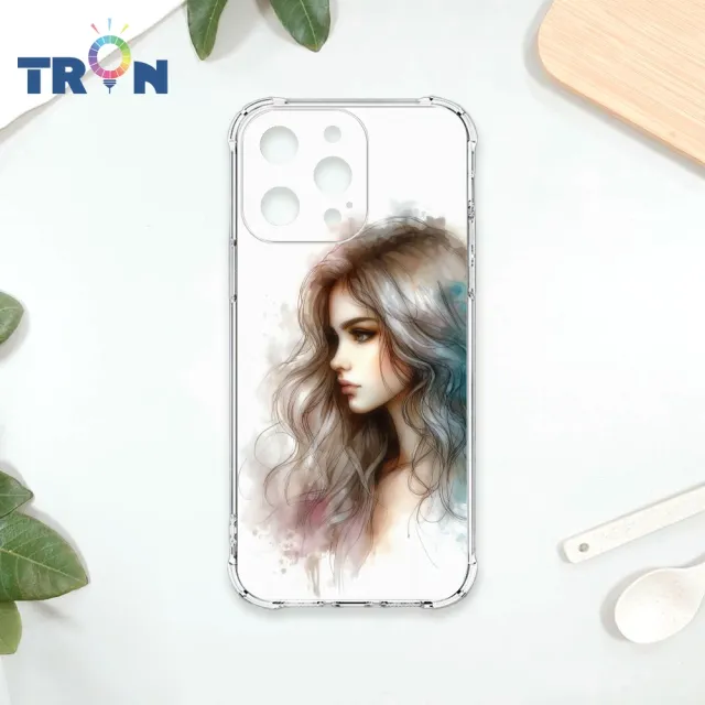 【TRON】OPPO系列 不愛笑的女孩 四角防摔軟殼手機殼(適用 OPPO A79)