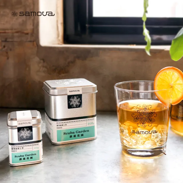 【Samova】Tea Tin 馬口鐵散茶 花果茶 / 50-100g(紅茶/綠博士茶)