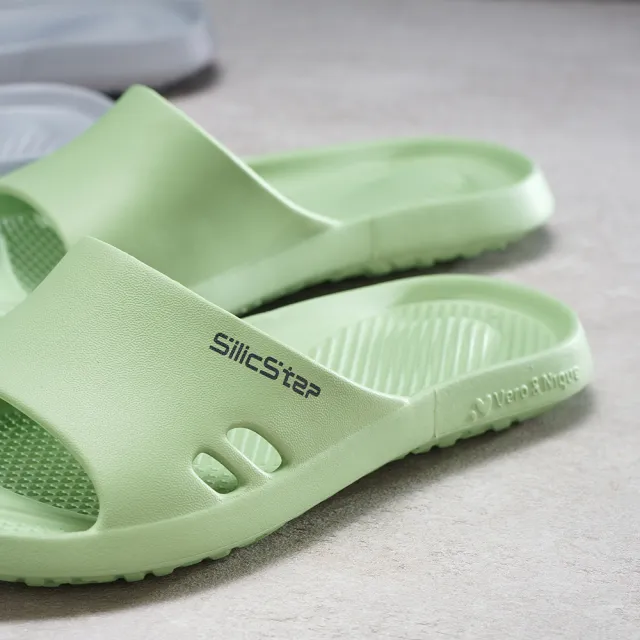 【維諾妮卡】SilicStep 矽晶減塑類氣墊家居拖鞋(2色/2025德國iF設計獎)