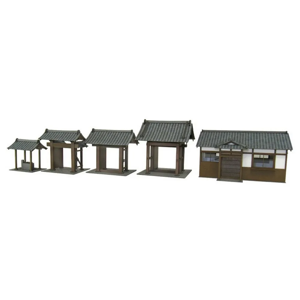 【ArtLife 藝術生活】MK05-45  神社寺廟-3 S:1/87・80(日本 sankei 微縮藝術精品 紙模 DIY 交換禮物)
