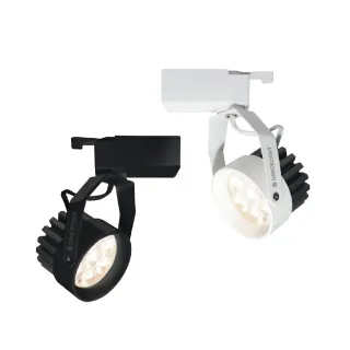 【DanceLight 舞光】1入組 15W LED微笑軌道燈 軌道投射燈(專利散熱鋁設計)