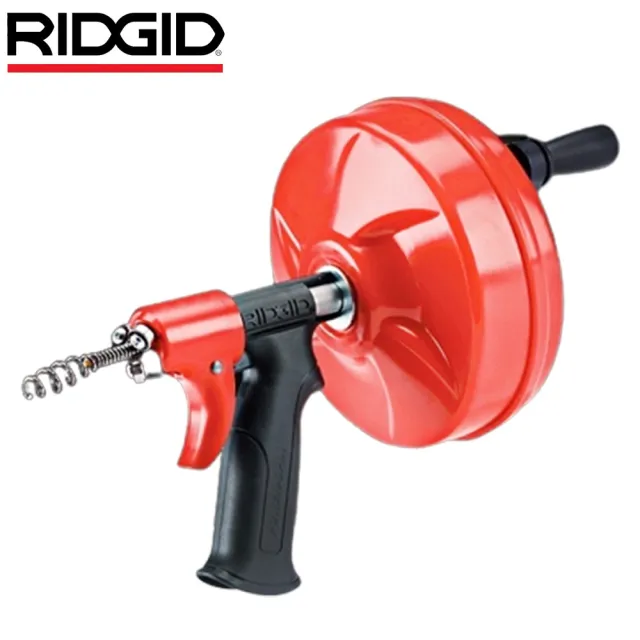 【美國里奇 RIDGID】電鑽/手提兩用通管機 R3(管道疏通 通管器 排水管堵塞)