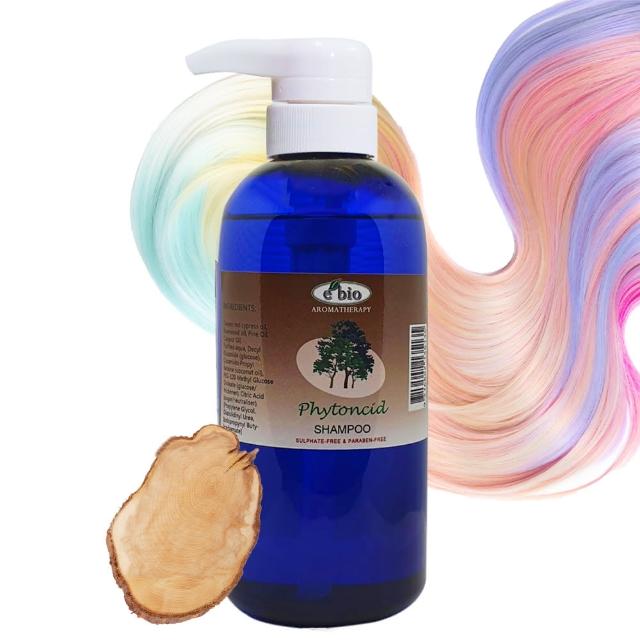 【ebio 伊比歐】檜木精油洗髮精 500ml(一般&油性適用)
