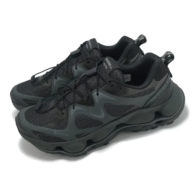 【MERRELL】戶外鞋 Speedarc Matis GTX 男鞋 黑 抽繩 防水 郊山 越野 機能(ML038253)