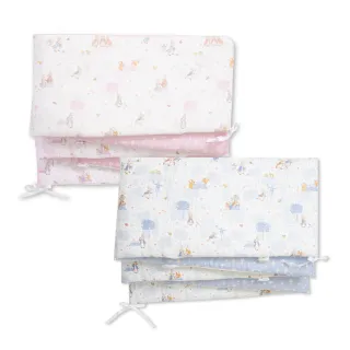 【奇哥官方旗艦】悅讀比得兔大床可拆洗護圈/床圍 370x29cm(嬰兒床圍 寶寶防撞 安全防護 床邊護欄 防螨抗菌)