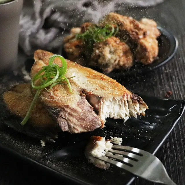【優鮮配】厚切無肚洞輪切土魠魚7片(約300g/片)
