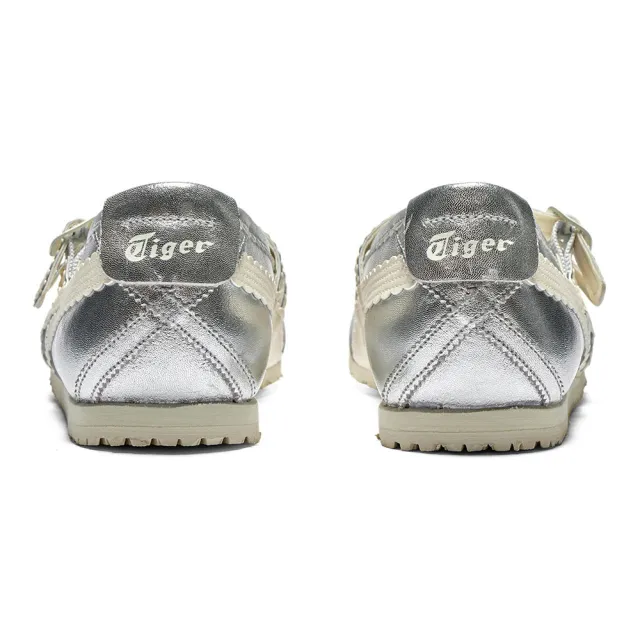 【Onitsuka Tiger】鬼塚虎 銀底白虎爪紋 MEXICO 66 TGRS 休閒鞋 (1182A660-020)