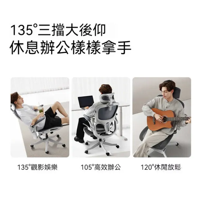 【Josie】黑白調P2Pro人體工學椅子電腦椅(電腦椅 老闆椅 辦公椅 遊戲椅 午休椅 學習椅 電競椅)
