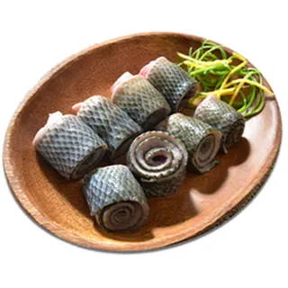 【鮮綠生活】去刺鮮美虱目魚皮 共12包(300g±10%/包)