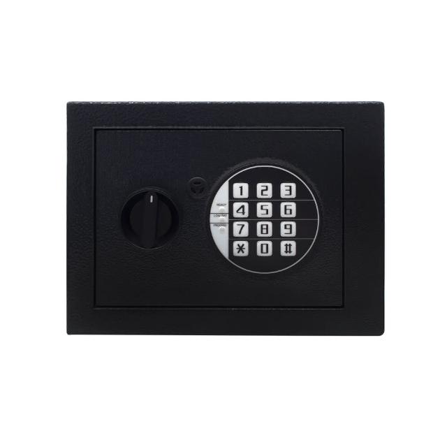 【巧能 QNN】MINI-17B 密碼/鑰匙電子保險箱/櫃