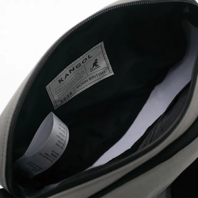 【KANGOL】袋鼠 撞色圓角側背包 64558709