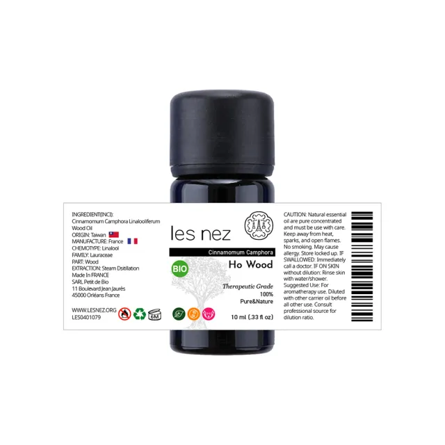【Les nez 香鼻子】100%天然芳樟木精油 10ML(天然芳療等級)