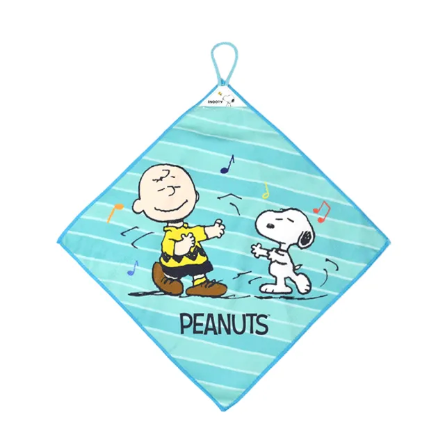 【SNOOPY 史努比】任選-超細纖維印花擦拭巾 擦手巾(35X35 三款選)