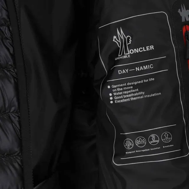 【MONCLER】女款 KARURA 二合一連帽羽絨外套/背心-黑色(0號USA-XS、1號USA-S、2號USA-M、3號USA-L)