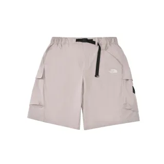 【The North Face 官方旗艦】北面UE男款灰色DWR防潑水附腰帶短褲｜81LA1OA