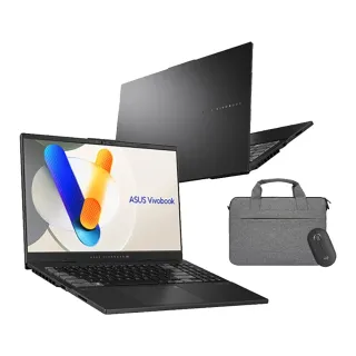 【ASUS】筆電包/滑鼠組★15.6吋Ultra 9 RTX4050輕薄AI筆電(Vivobook Pro N6506CU/Ultra 9-285H/24G/2TB/W11