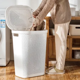 【ONE HOUSE】大容量掀蓋髒衣籃_特大款(洗衣籃/收納籃/玩具收納)