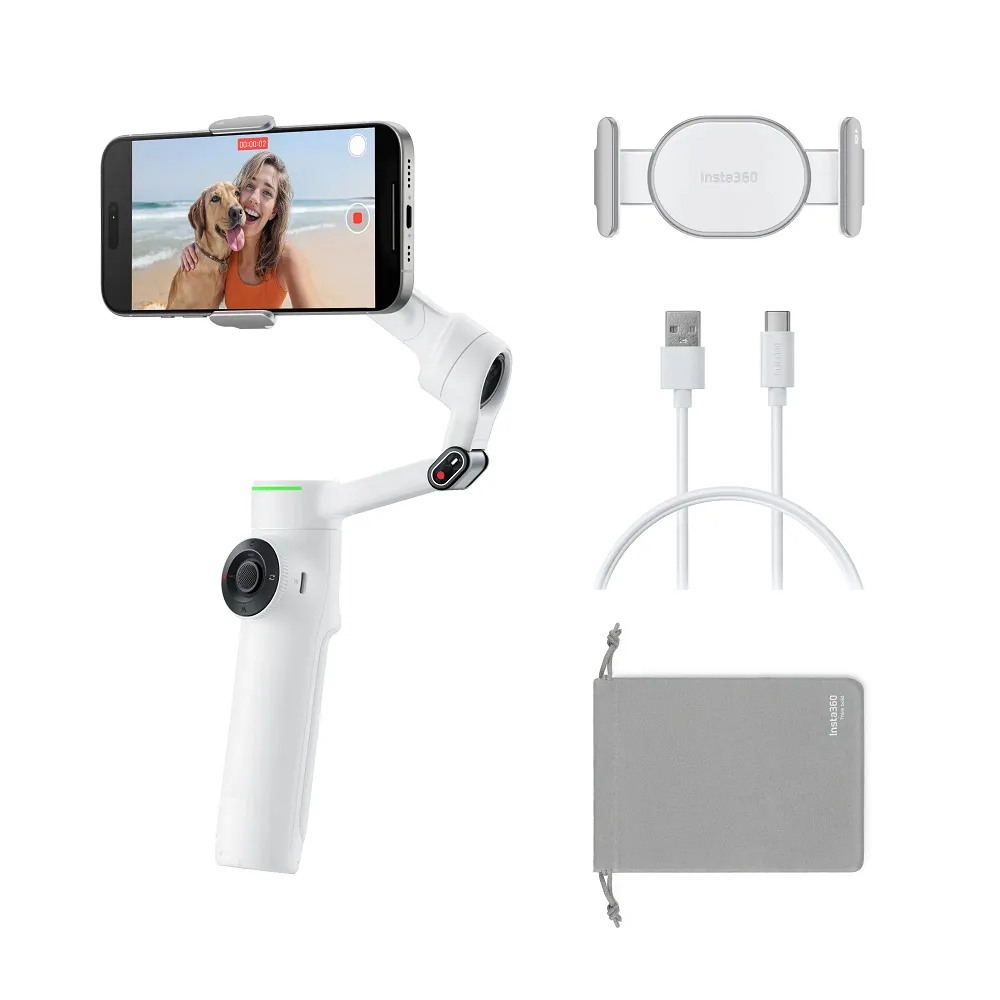 【Insta360】Flow 2 Pro 手機三軸穩定器 創作者套裝(先創公司貨)