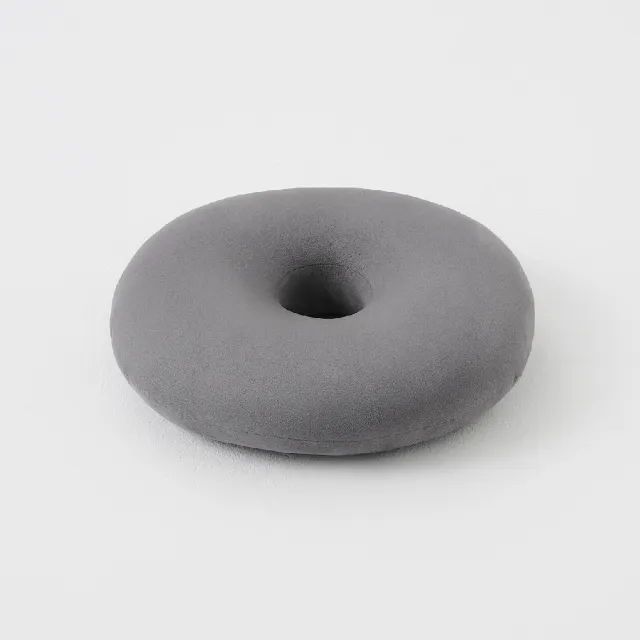 【MUJI 無印良品】甜甜圈抱枕 寬45x長45x寬度/厚度20 cm(共3色)