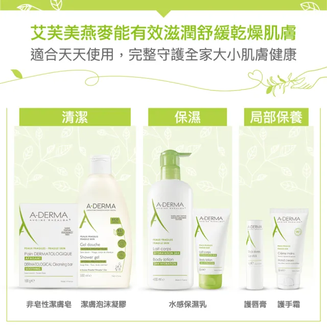 【A-DERMA 艾芙美】官方直營 複方維他命護唇膏4g