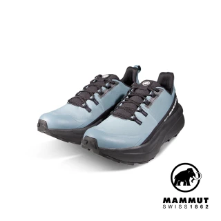 【Mammut 長毛象官方直營】Aenergy Hike Low GTX 防水低筒健行鞋 男款 地層灰藍/黑 #3030-05230