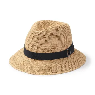 【MUJI 無印良品】椰纖編織可折疊紳士帽(原色55-57.5cm)