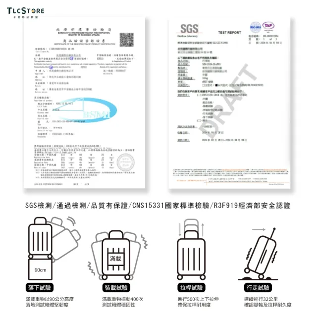 【TLCSTORE】SNOOPY史努比28吋前提把行李箱 胖胖箱 旅行箱 拉桿箱-經典系列(2年保固 海關鎖)