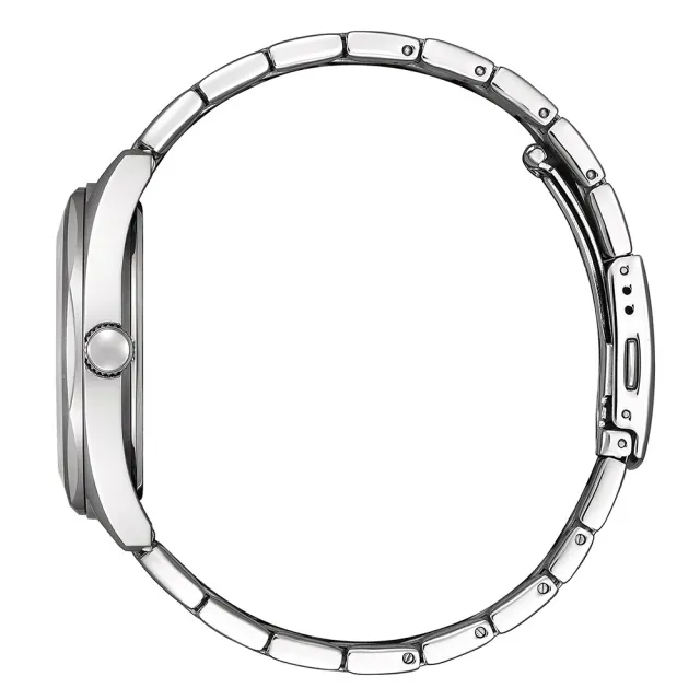 【CITIZEN 星辰】限量 紳士日期手錶-銀/41mm 母親節 禮物 男錶(BI5110-54A)
