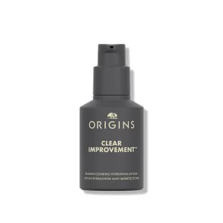 【ORIGINS 品木宣言】新上市 泥娃娃活性碳淨痘保濕調理乳50ml(淨痘小黑乳/新品上市)