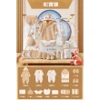 【Kori Deer 可莉鹿】彌月禮盒-蛇寶寶新生兒連身衣配件大禮包22件四季款(蝴蝶衣嬰兒帽襪子圍兜防抓手套)