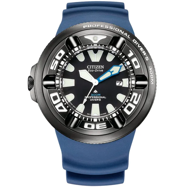 【CITIZEN 星辰】PROMASTER 限量 光動能300米潛水手錶 錶 生日禮 送禮(BJ8055-04E)