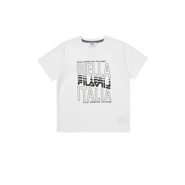 【FILA官方直營】KIDS 童裝 男童 女童 童短袖圓領T恤 / 短褲 -任選